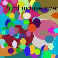 html mouse over