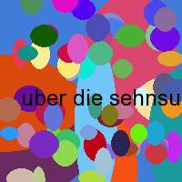 uber die sehnsucht